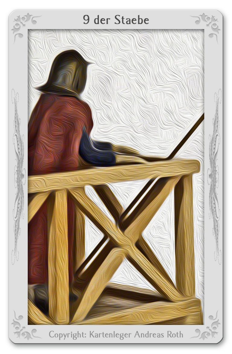 Tarotkarte Acht der Stäbe Bedeutung, Kombinationen, Deutung • Andreas Roth